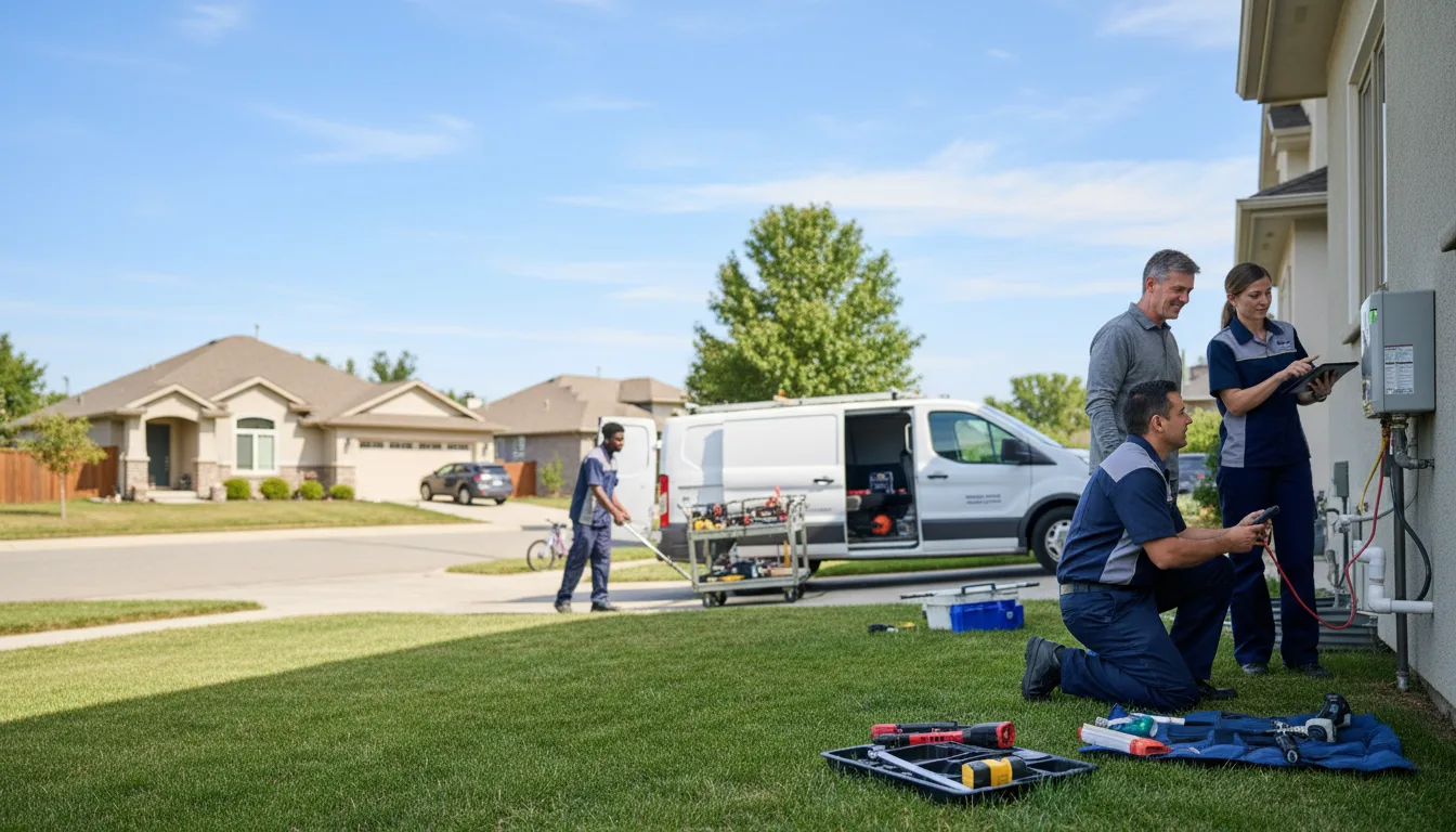 Tankless water heater service in Darlington, MO